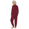 Unisex Anti-Strip Adaptiver Overall Rundhalsausschnitt Langarm Reißverschluss hinten Lange Hose Einteiler Strampler