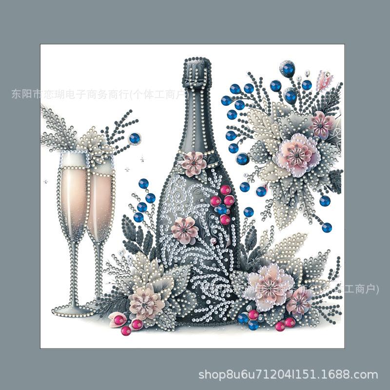 Schmetterlingsförmiges Diamantgemälde in großer Größe mit leuchtenden Diamanten, dekoratives Gemälde, Explosionsmotiv