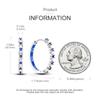 New 925 Sterling Silver Star Moon Earrings for Women Sparkling Zircon Ear Studs Luxury Romantic Fine Jewelry Gift for Girl