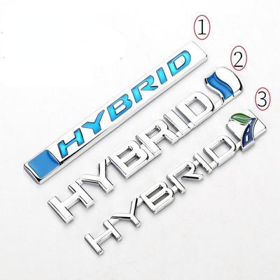 Samolepka na auto Hybridní emblém Odznak Obtisk Styl auta pro Prius Camry Rav4 Crown Corolla Auris