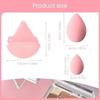 12 14 Pcs Makeup Sponge Blender Beauty Egg for Foundation Powder Application with Storage Bottle Powder Puff Makeup Sponge Set
