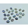 6X8-7X9MM Natural Multi Labradorite Oval Cabochon Loose Gemstone 22Pcs Lot C-1795