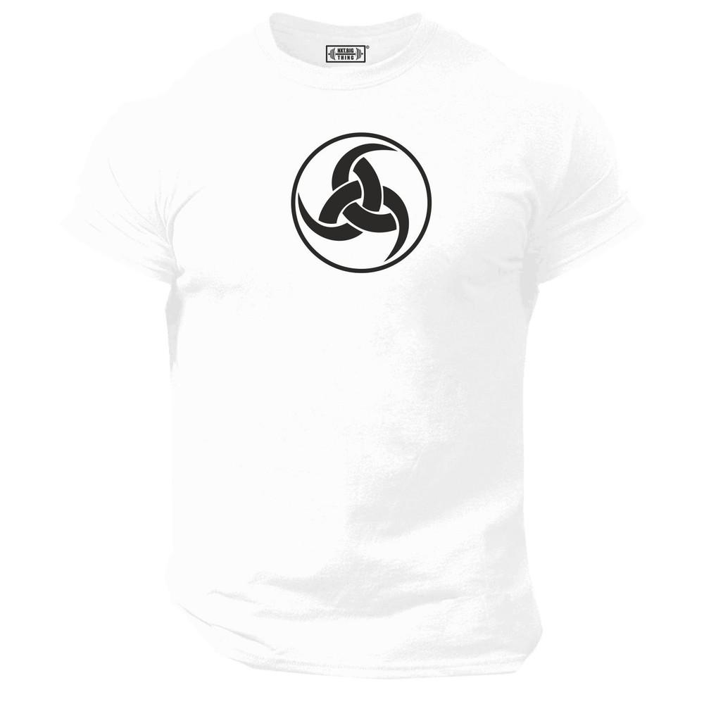 Horns Of Odin T Shirt Gym Clothing Bodybuilding Workout Exercise Mma Vikings Top