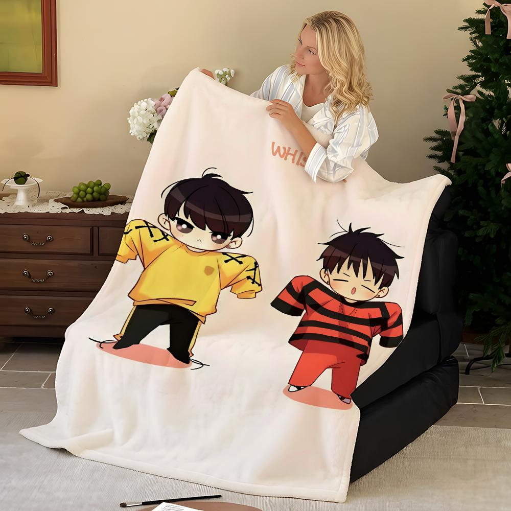 Music v-vixx Throw Flannel Blanket, Soft Warm, Durable & Washable cute Cool
