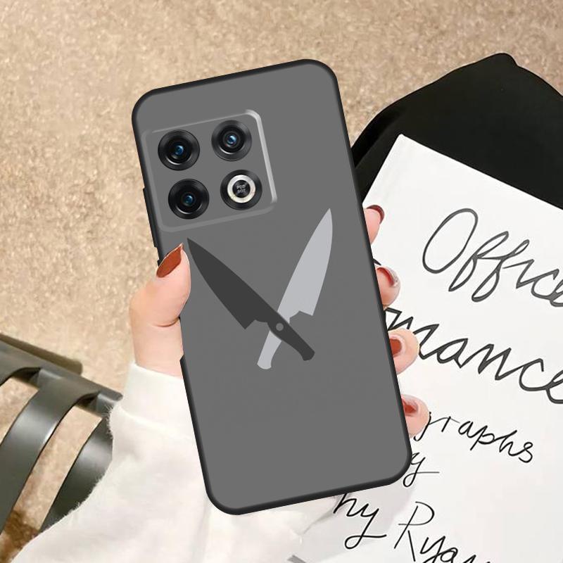 

Love Baking Chef Knife Case For OnePlus 15 15R 13R 13 13T 12 12R 11 10 Pro 10T 8T Nord 5 CE 3 2 4 Lite N20 N30 Cover OnePlus 12