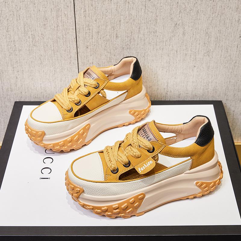 

Новые модные простые маленькие белые туфли повседневные дышащие студенческие одинарные туфли женская мода универсальные спортивные дышащие 32 жёлтый