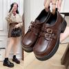 Mary Jane women's shoes British style small leather shoes 2025 autumn new single shoes college style Japanese jk platform shoes