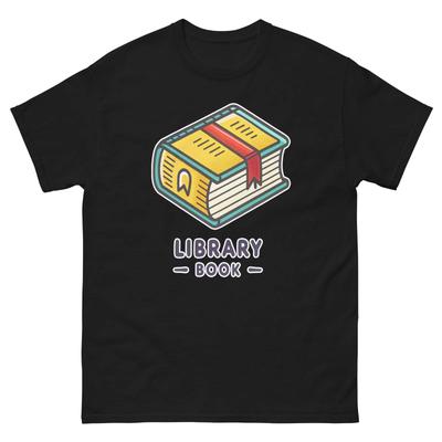 Library Book School Classroom Object Office Teacher T-Shirt