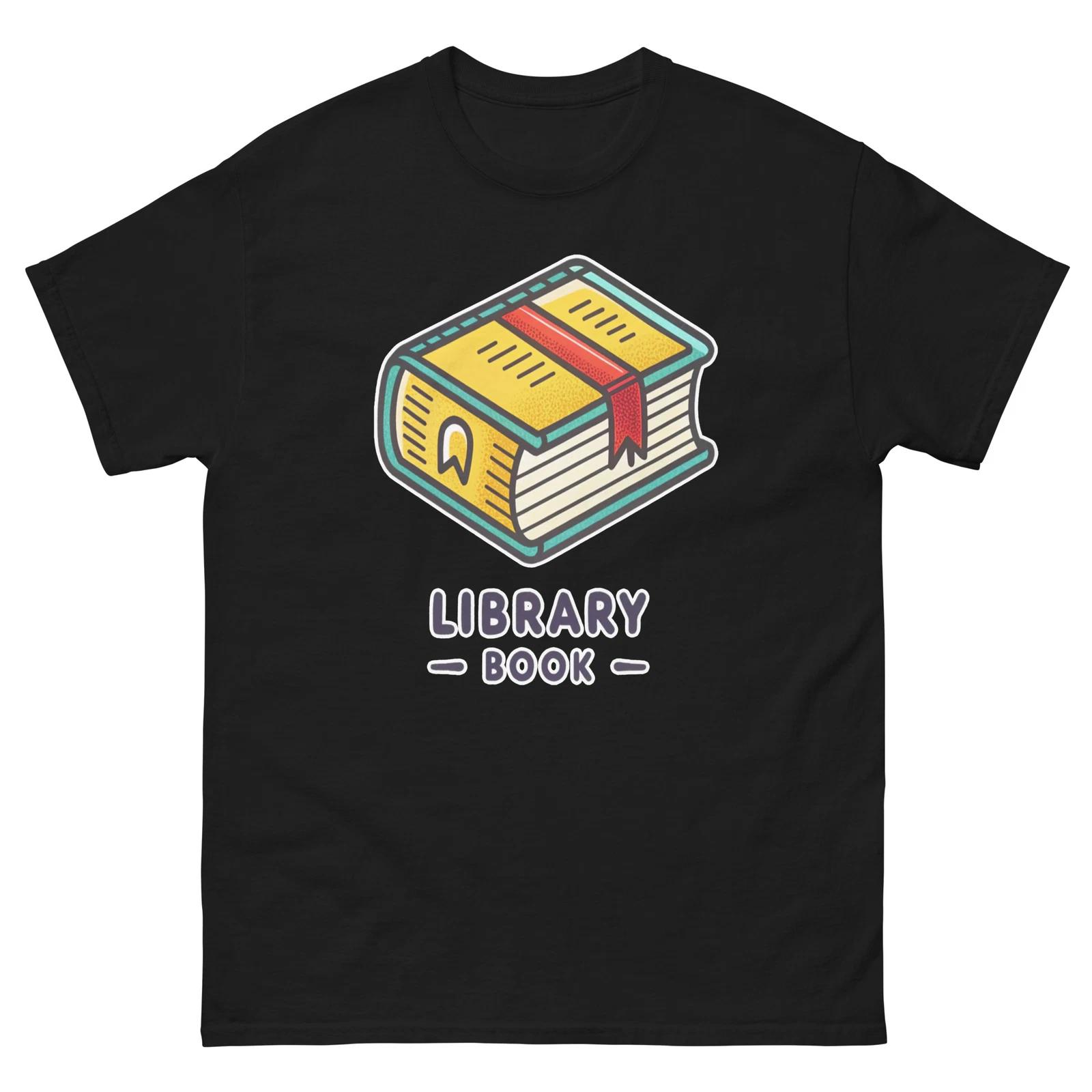 Library Book School Classroom Object Office Teacher T-Shirt 2XL