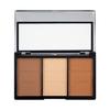 Revolution ultra sculpt & contour palette contouring light/med c04
