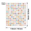 0.5-inch Letter Sticker Small Dot Waterproof DIY Card Item Logo Hand Account Scrapbook Letter Sticker