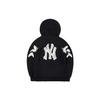 MLB New York Yankees Logo Pullover Hoodie Unisex Hoodies Black 3AHDS0121-50BKS