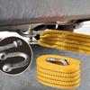 3T/5T Car Tow Cable Heavy Duty Trailer Rope Towing Pull Rope Strap Hooks Van Used Emergency Road Rescue