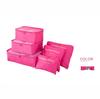 Oxford Cloth Travel Storage Bag Set - 6-Piece Organizer for Clothes & Underwear