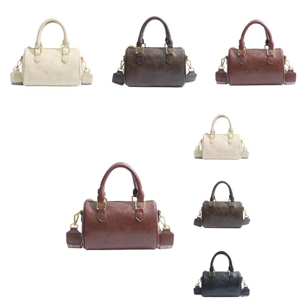 Stylish Japanese Minimalist Pu Boston Bag For Women Perfect For Daily Use And Fashionable Outfits