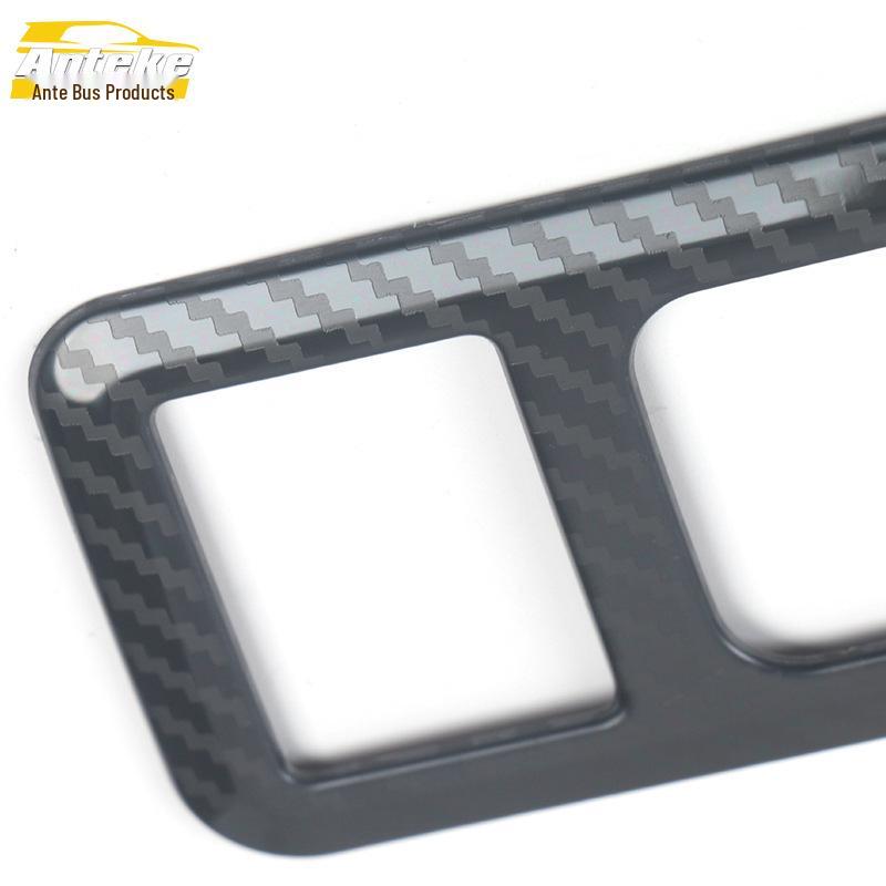 21 P5 Scheinwerfer Zierrahmen: Edelstahl Einstellknopf Pailletten Aufkleber