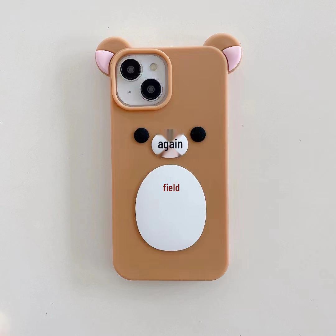 

3D Rilakkuma iPhone 14/13/11 Compatible Phone Case for Apple 17/16/15/12 PROMAX 16Pro Max