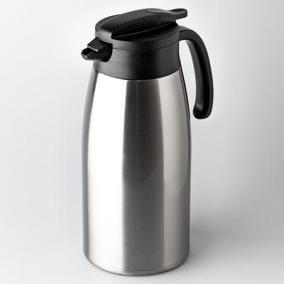 Atlas Cooling Thermique avec Libération de Pression Ultra Énergie Large Plateau Acier Inoxydable Thermique Double Couche Vide Facile à Pot, Pot, 2,5L, Valve,