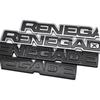 Three Dimensional ABS Car RENEGADE Emblem Trunk Rear Sticker Decoration Decal Accessories For Jeep Renegade Grand Cherokee ALX1