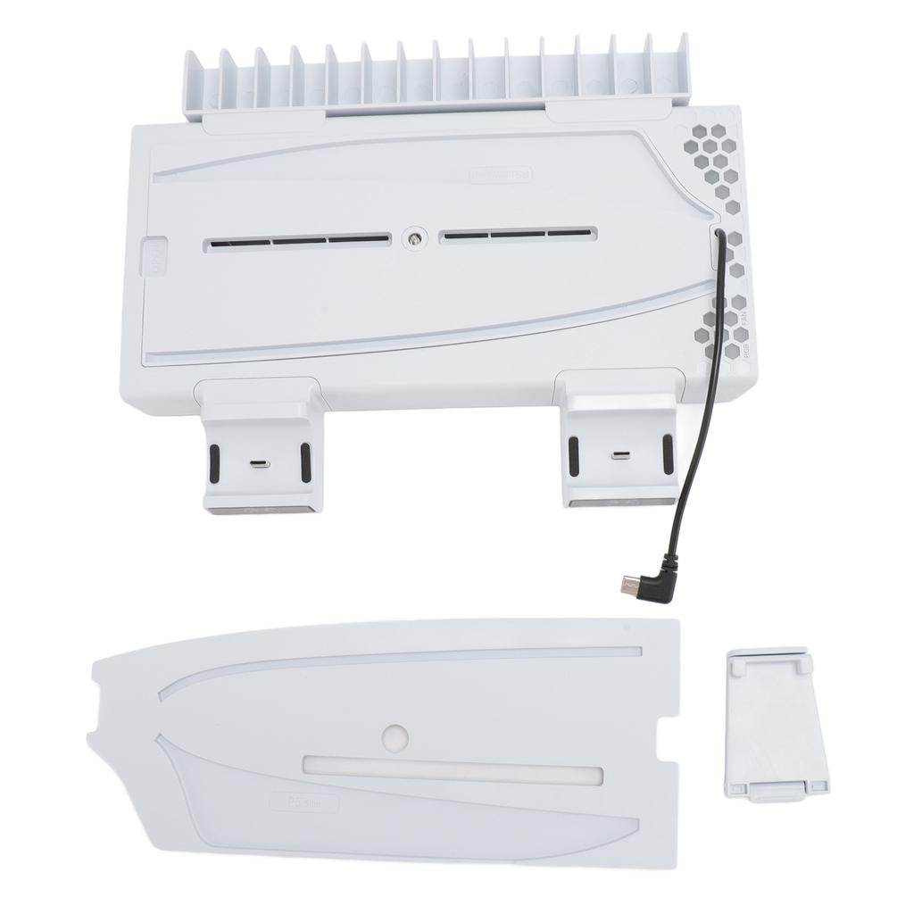 Game Controller RGB Cooling Base Multifunctional Efficient Dual Charging Station for Game Console