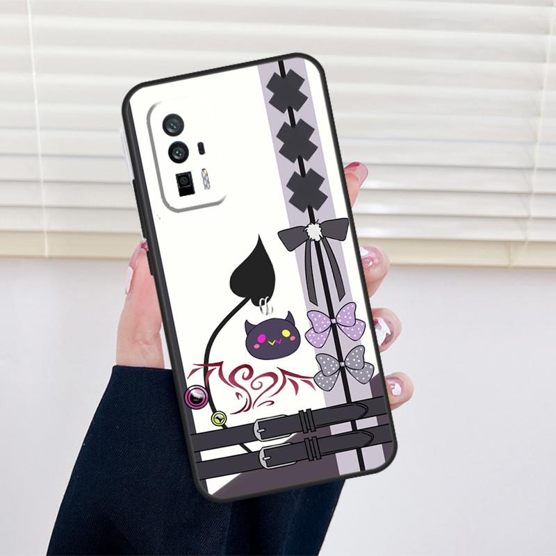 Hololive Costume Cover For Xiaomi 13 14 15 Ultra 11T 12T 13T 14T Pro POCO X7 Pro X3 X5 X6 M6 F5 F6 Pro Case