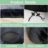 T02C!4 Pack Grow Tent Vent Covers 6 Inch Duct Filter Vent Covers Grow Tent Ventilation Accessories