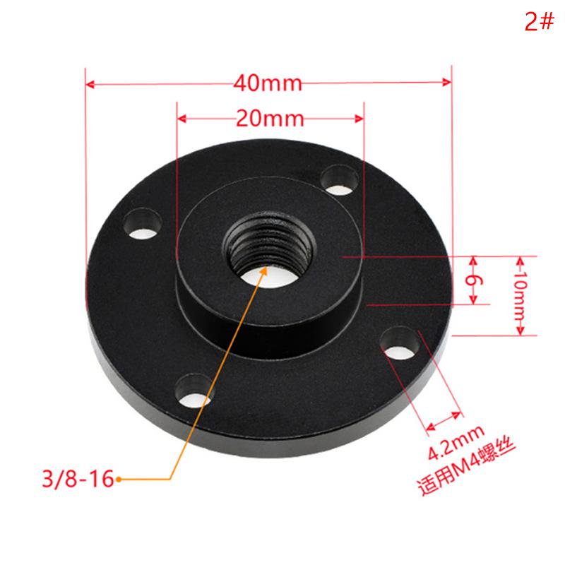 

Крепление на башмак Металлическая резьба Винт Гайка Адаптер Кронштейн для штатива Аксессуары as the picture