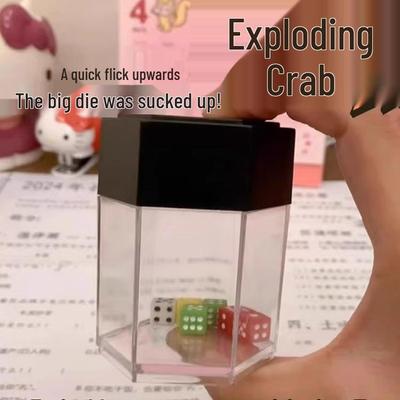 Virale Magische Würfel: Verwandeln von Exploding Dice in eine Ring-Überraschungsbox - Buntes Multiplizierendes Würfel-Geschenk