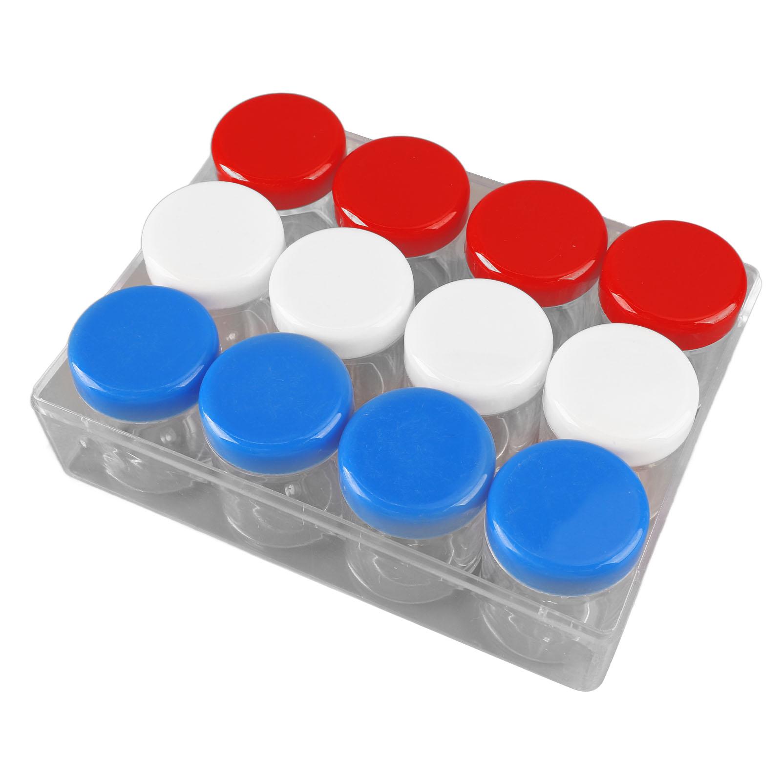 

Маленькая отдельная коробка для лекарств 12 ячеек прозрачный корпус бутылки спиральный круглый органайзер для лекарств разноцветный