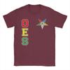 Oes Order Of The Eastern Star T Shirt Unisex 100 Cotton Funny Tshirts Round Collar Tees Short Sleeve Tops New Arrival