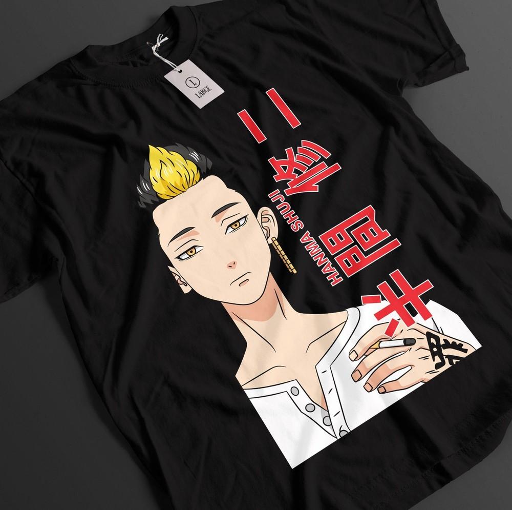 

Футболка Tokyo Revengers Мандзиро Сано Футболка Майки Футболка Дракена Футболка Такэмичи Топ 3XL