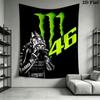 Rossi Bold Wall Tapestry Aesthetic Wall Hanging Printed Fabric Blanket Decorative Tapestries for Bedroom Living Room Home Decor