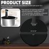 Sous Vide Precision Cooker Silicone Lids Compatible with Anova Fits Up To 10.5" Stock Pots, Silicone Sous Vide Lids for Prevent Water Evaporation and