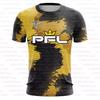 PFL Walk 2026 Koszulka Bokserska Męska Letnia Do Sparringu Uniforma MMA Odzież Sporty Zewnętrzne Krótki Rękaw Koszulka Kibica Oversize
