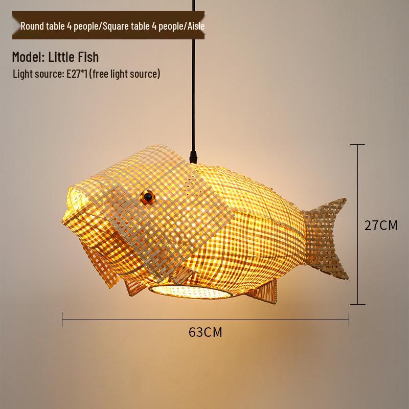 Zen Japanese Wood Pendant Light for Tea Rooms, Restaurants, Bedrooms, and Living Rooms