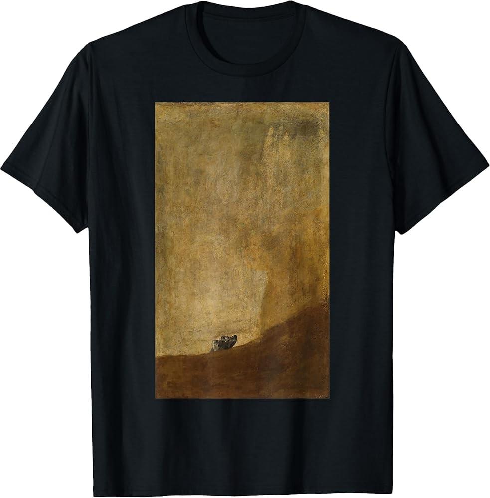 The Dog (El perro) by Francisco Goya T-Shirt Unisex T-Shirt XXXXL