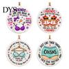 Hanging Decorations for Fireplace Funny Friendship Christmas Pendant, Durable Acrylic Ornament, Creative Xmas Festive Indoor Outdoor Ornaments