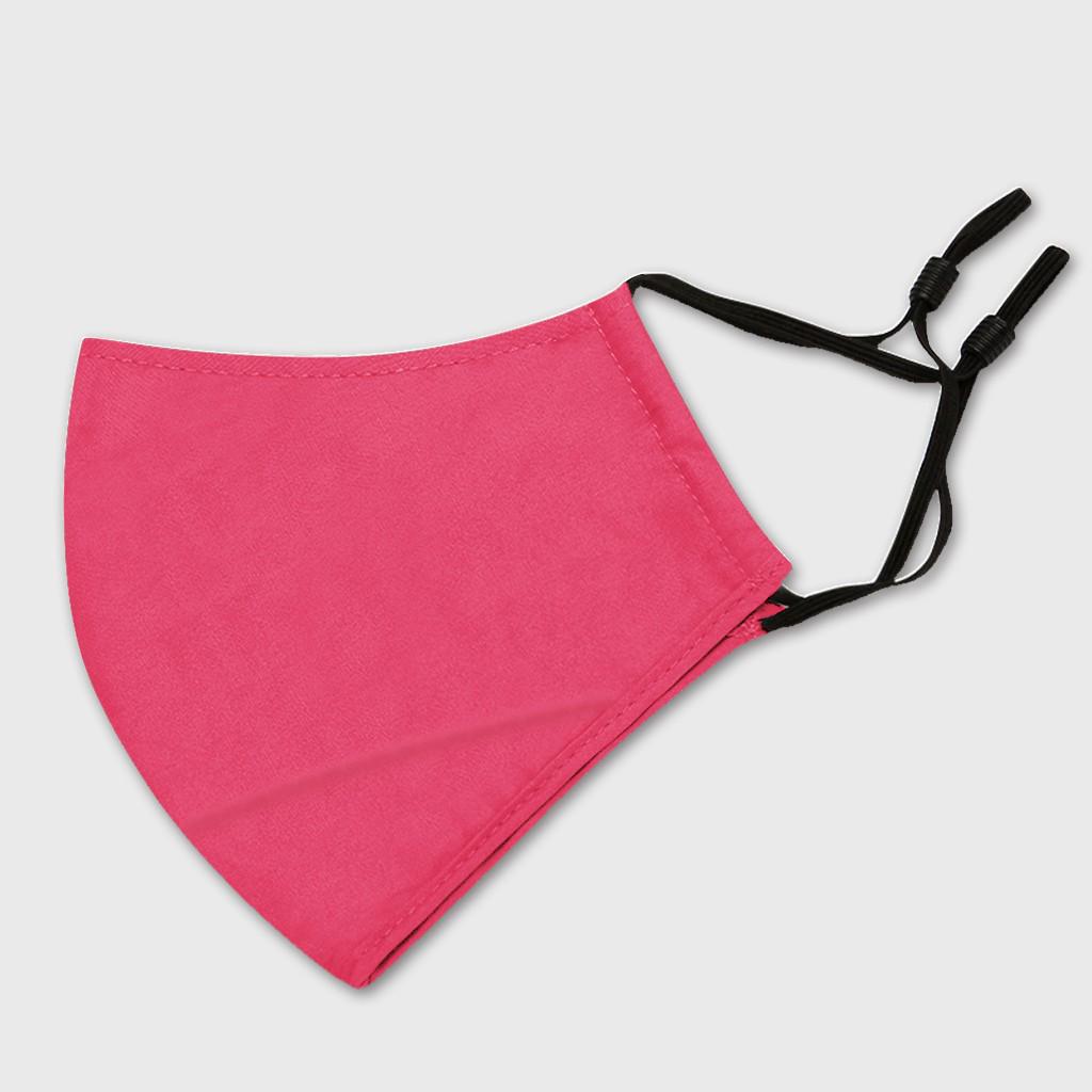 1PCS Classic Solid Color Face Masks Adult Breathable Washable Fabric Mask Fashion Print Masks Women Mouth Cover Cubrebocas