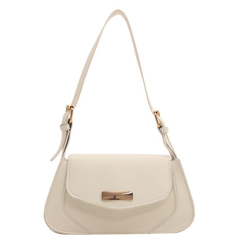 

Fashionable Retro Commuter Armpit Bag Women s 2024 Summer New Simple Large Capacity Shoulder Bag Stylish Crossbody Bag белый