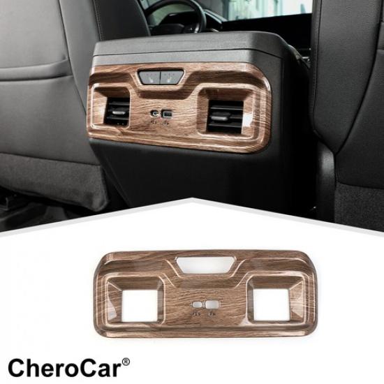 Rear AC Air Conditioner Air Outlet Vent Decor Cover Trim For Chevy Silverado 22+
