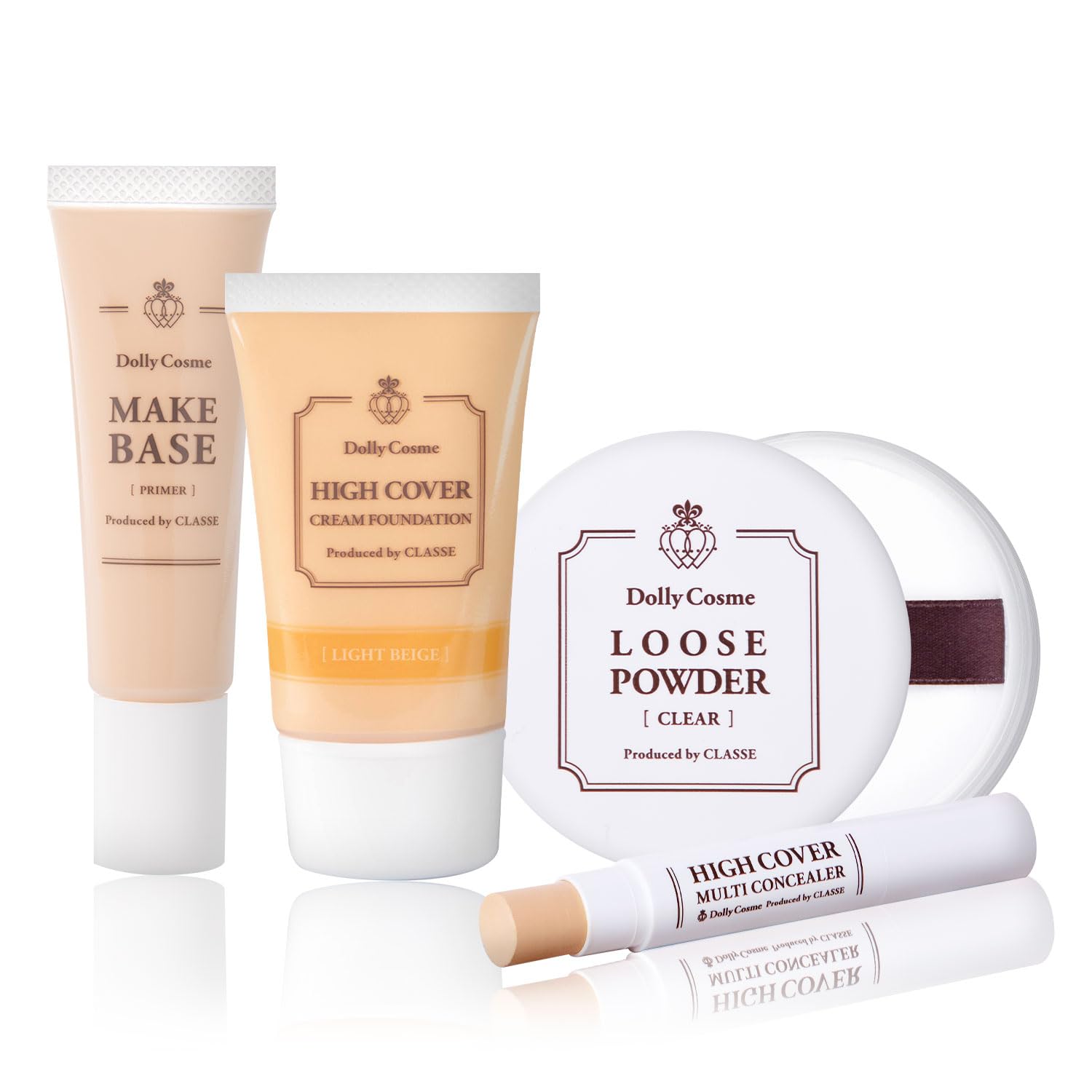 

База для макияжа Made in Makeup High For Matte Light Beige [Classe] Набор, Япония, для начинающих, косплей, унисекс, покрытие, фотография, кожа,