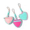 Fashion Colorful Love Heart Storage Bag Zipper Anti Loss Earphone Bag Backpack Pendant