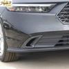 Carbon Fiber Style Front Fog Light Lamp Trim For Honda Accord