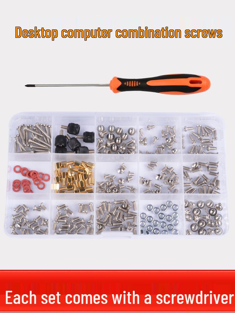 DIY Schraubenset für PC-Gehäuse, Mainboards und SSDs