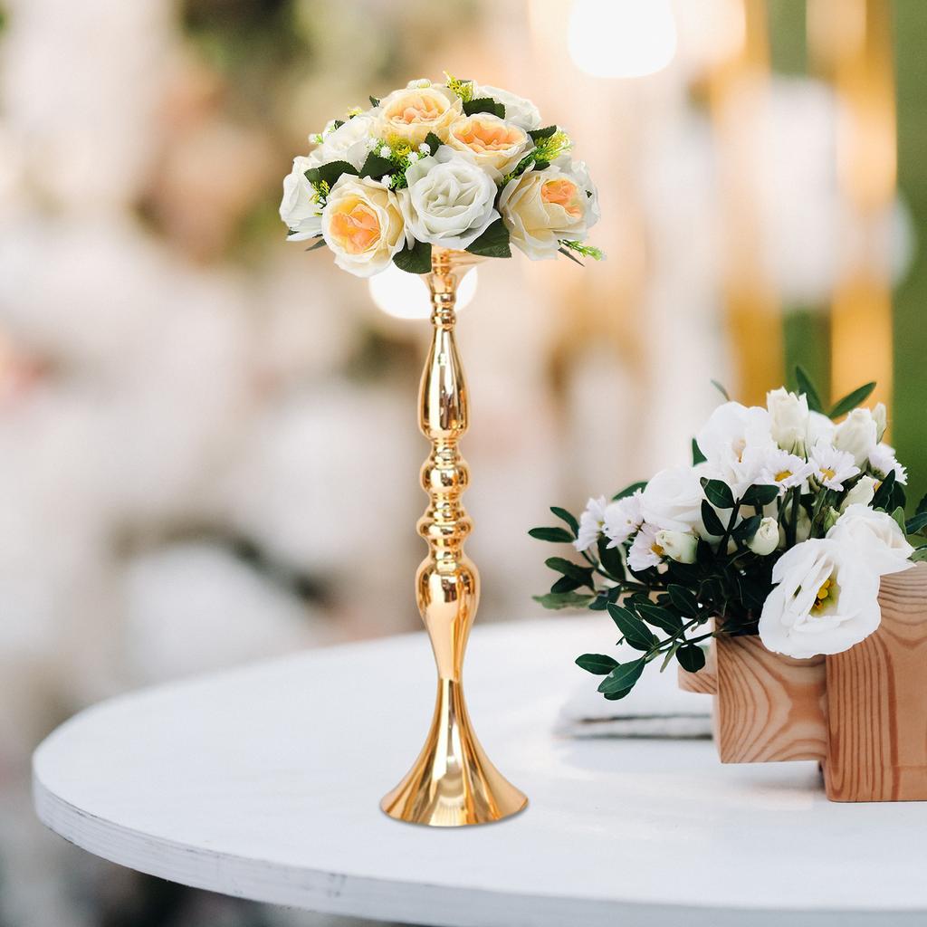 24 Pcs Versatile Wedding Flower Vase 19.69In Tall Flower Holders Floral Display Rack for Party Dinner Table Centerpieces Decor