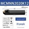 40°/50° CNC External Turning Tool Holder MCMNN2020K12-100 Indexable Tool
