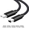 Multiple Length Type-C to Mini USB Charging Cable Cord Support Data Transmission
