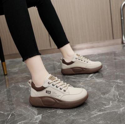 New Casual Women's Sneakers Fashion Designer Round Toe Thick Soled Trainers Woman Sports Running Shoes Tennis Athletic Footwear