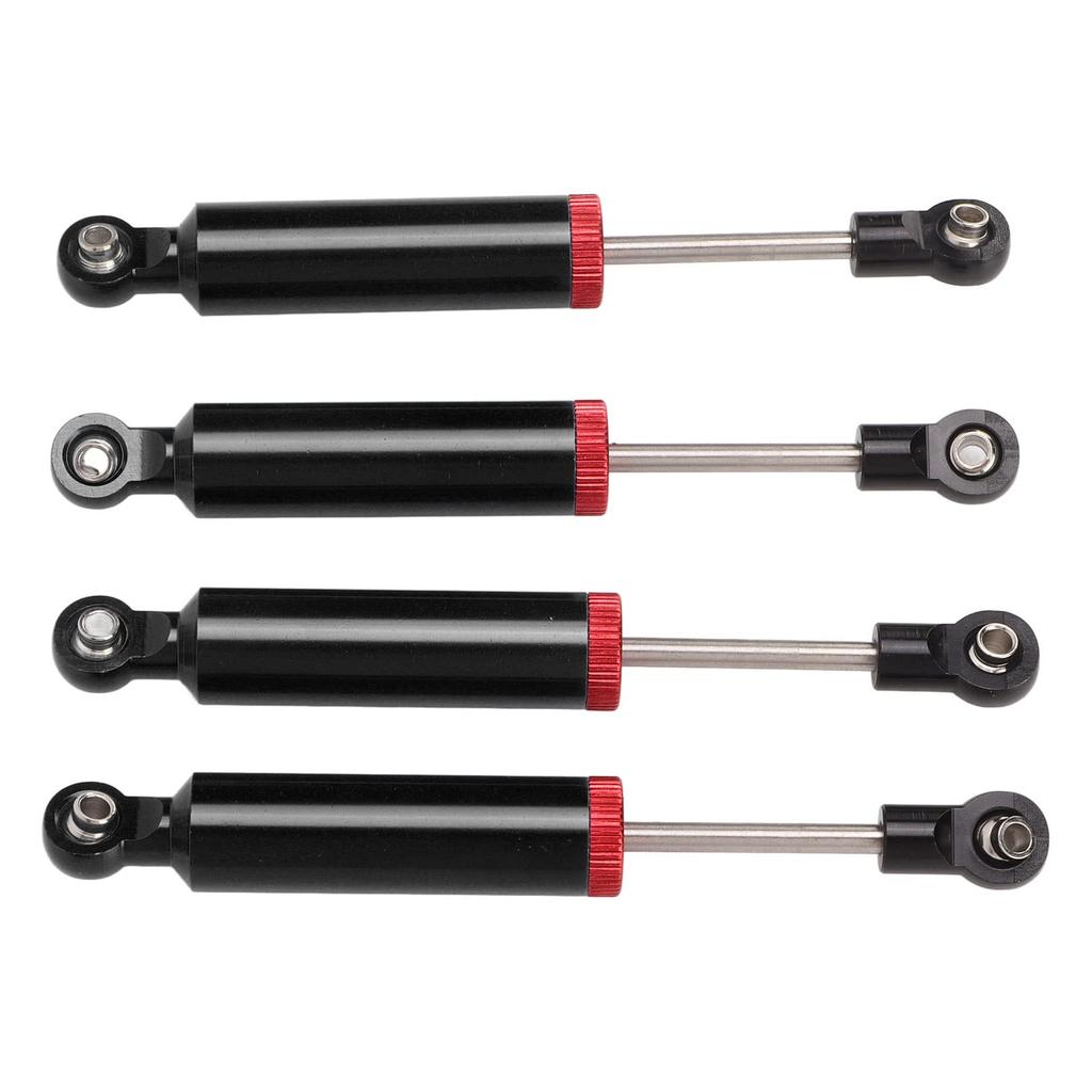 RC Shock Absorber Damper Internal Spring 100mm 4Pcs CSSCX10 1/10 RC Crawler Car (Svart)