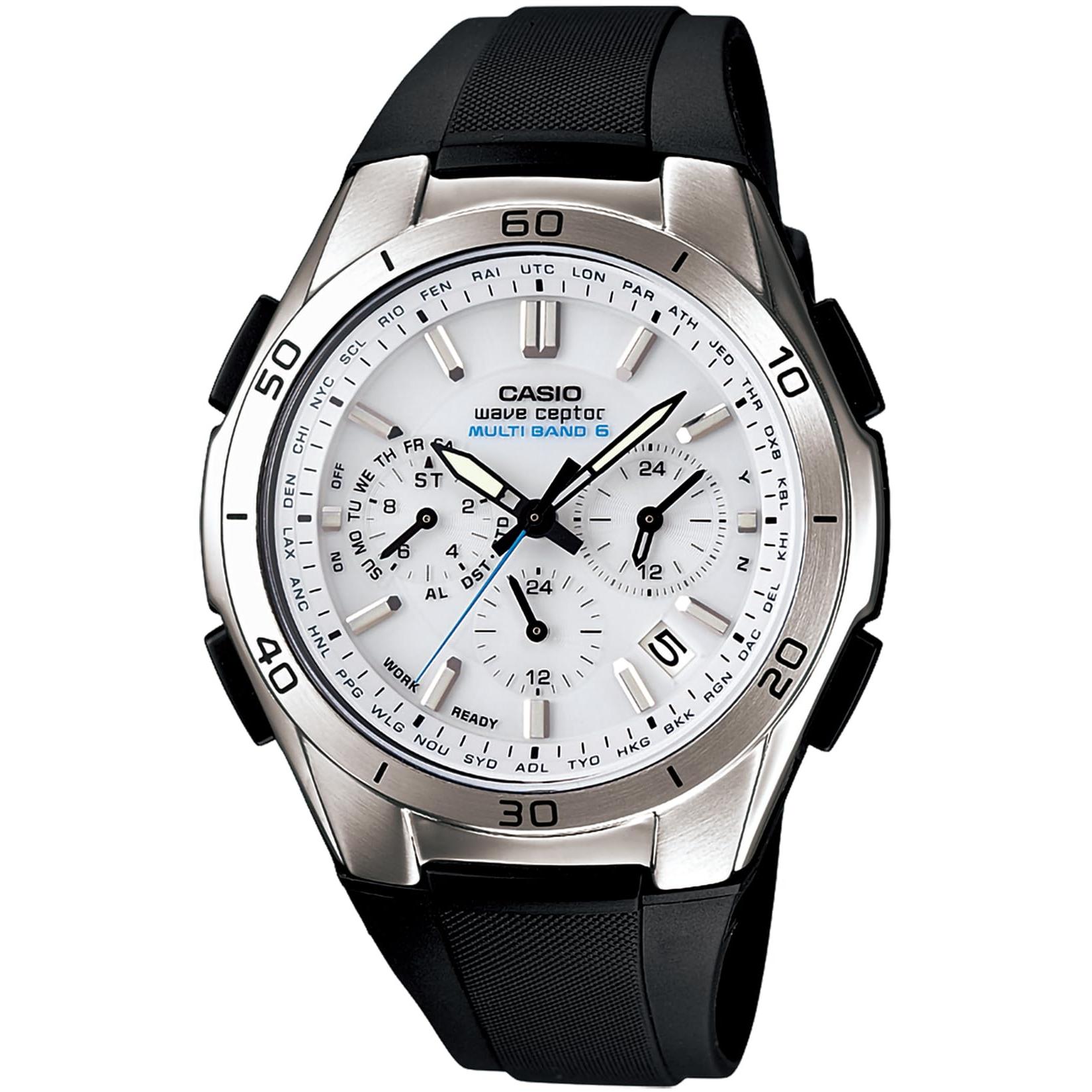 

[Casio] Мужские часы Wave Ceptor Radio Solar Watch WVQ-M410-7AJF - черные, официальная японская модель